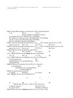 chuyên đề hidrocacbon thơm ôn thi đại học