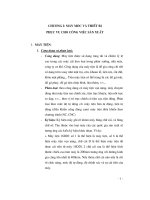 Máy móc và thiết bị phục vụ cho công việc sản xuất