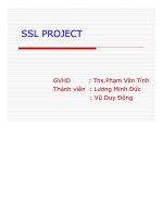 luận văn Tìm hiểu về ssl project