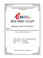 hãy thiết kế một chương trình kiểm toán cho khoản mục công nợ phải thu phải trả năm 2014