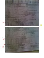 Bộ đề thi vật liệu học