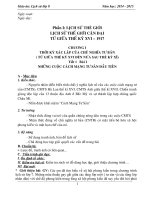 Giáo án lịch sử lớp 8