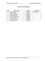 BÀI 1 tìm hiểu hệ thống kiểm soát nội bộ  năm 2014