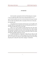 Thiết kế phân xưởng sản xuất yaourt