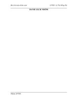 CHU TRÌNH MUA HÀNG và THANH TOÁN của KHÁCH HÀNG  năm 2014