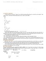 chuyên đề phương pháp bảo toàn electron