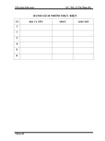 áp dụng thủ tục kiểm toán trích khấu hao tài sản cố định tại công ty cổ phần thương mại dịch vụ tùng khánh  năm 2014