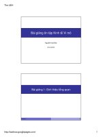 Slide bài giảng kinh tế vi mô