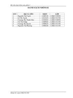 thủ tục kiểm toán tiền đang chuyển tại công ty hoàng đãi  năm 2014