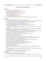 Đề cương cơ sở công nghệ chế tạo máy