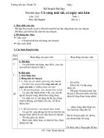 Giáo án môn Kể chuyện lớp 2 - học kỳ I