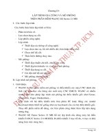 Mô phỏng lập trình phay HDK Fanuc