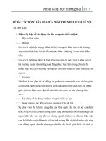 ĐỀ TÀI: TÁC ĐỘNG VĂN HÓA CỦA PHÁT TRIỂN DU LỊCH Ở HÀ NỘI.