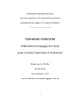 Nghiên cứu ứng dụng ngôn ngữ cơ thể trong phỏng vấn xin việc