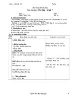 Giáo án Ôn tập lớp 2 - cuối năm