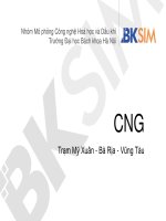 Mô Phỏng Công Nghệ : CNG Mỹ Xuân