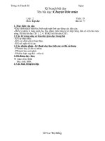 Giáo án môn Tập đọc lớp 2 - học kỳ II