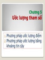 ước lượng tham số xác suất thống kê