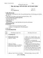 Giáo án môn Tập làm văn lớp 2 - học kỳ II