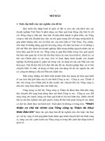 hoàn thiện cơ chế tài chính của tổng công ty thăm dò khai thác dầu khí