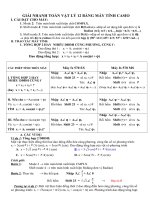 GIẢI bài tập lý 12 BẰNG máy TÍNH