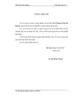 Cảm biến vận tốc : Khoá luận tốt nghiệp đại học