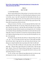Đề tài một vài kinh nghiệm về phương pháp giảng dạy kỹ năng nghe môn tiếng anh cho học sinh THCS