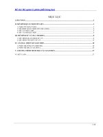 Đề tài hệ quản lý phân phối hàng hoá