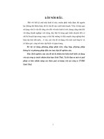Đề tài một số giải pháp nhằm nâng cao hiệu quả sử dụng vốn tại công ty TNHH sinh thái