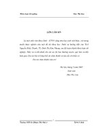 Khảo sát sự phân bố của một số nhóm xạ khuẩn phân giải Xenluloza phân lập từ đất Xuân Hòa