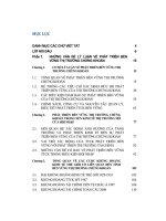 Đề tài chính sách và giải pháp phát triển bền vững thị trường chứng khoán việt nam đến năm 2020