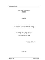 Cơ sở toán học của mã đối xứng khóa luận tốt nghiệp