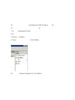 QUẢN LÝ CƠ BẢN TRONG EXCHANGE SERVER 2007