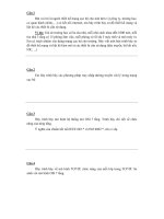 ĐỀ THI VẤN ĐÁP MẠNG MÁY TÍNH