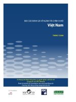 Báo cáo đánh giá về ngành tài chính vi mô việt nam   tháng 7 2008