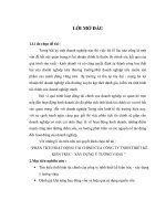 phân tích hoạt động tài chính của công ty tnhh thiết kế kiến trúc - xây dựng ý tưởng vàng