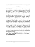 Nghiên cứu ảnh hưởng của hàm lượng Co lên tính chất từ và hiệu ứng từ điện trở khổng lồ trong vật liệu Cu Co chế tạo bằng công nghệ nguội nhanh