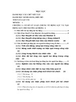 hoàn thiện hoạt động tạo động lực cho người lao động tại tổng công ty điện lực dầu khí việt nam