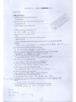 Bài tập tiếng anh cho bạn