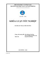 Thiết kế hệ thống xử lý nước thải nhà máy giấy