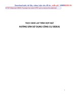 Thực hành lập trình hợp ngữ   hướng dẫn sử dụng công cụ debug