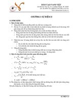 lý thuyết và bài tập điện ly Hóa 11