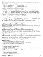 Chuyên đề vô cơ số 1