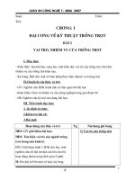 Giáo án công nghệ lớp 7