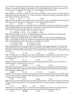 Tổng hợp các bài toán vô cơ hay + khó