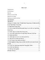 các công cụ điều hành chính sách tiền tệ của ngân hàng nhà nước việt nam - thực trạng và giải pháp hoàn thiện