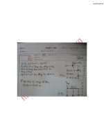 27 đề thi ổn định và động lực học công trình