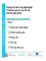 Giao Tiếp Trong Kinh Doanh (Hành Trang Nghề Nghiệp)