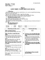 Giáo án công nghệ lớp  9