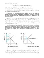 Tiểu luận môn phân tích chính sách thuế KHÁI QUÁT VỀ THUẾ TỐI ƯU